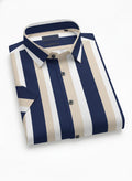 Men's Casual Printed Half Sleeve Shirt - Multicolor | HSS-13