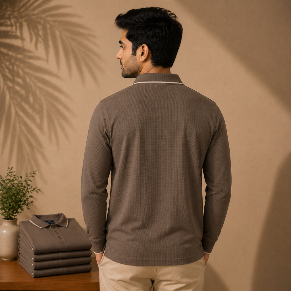 Men’s Stylish Polo T-Shirt for Smart Casual Look | C-04
