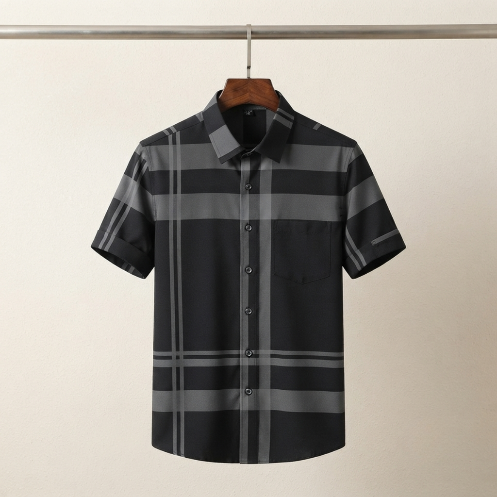 Men's Premium Striped Shirt | Stylish, Comfortable & Perfect for Everyday Wear | HSS-17