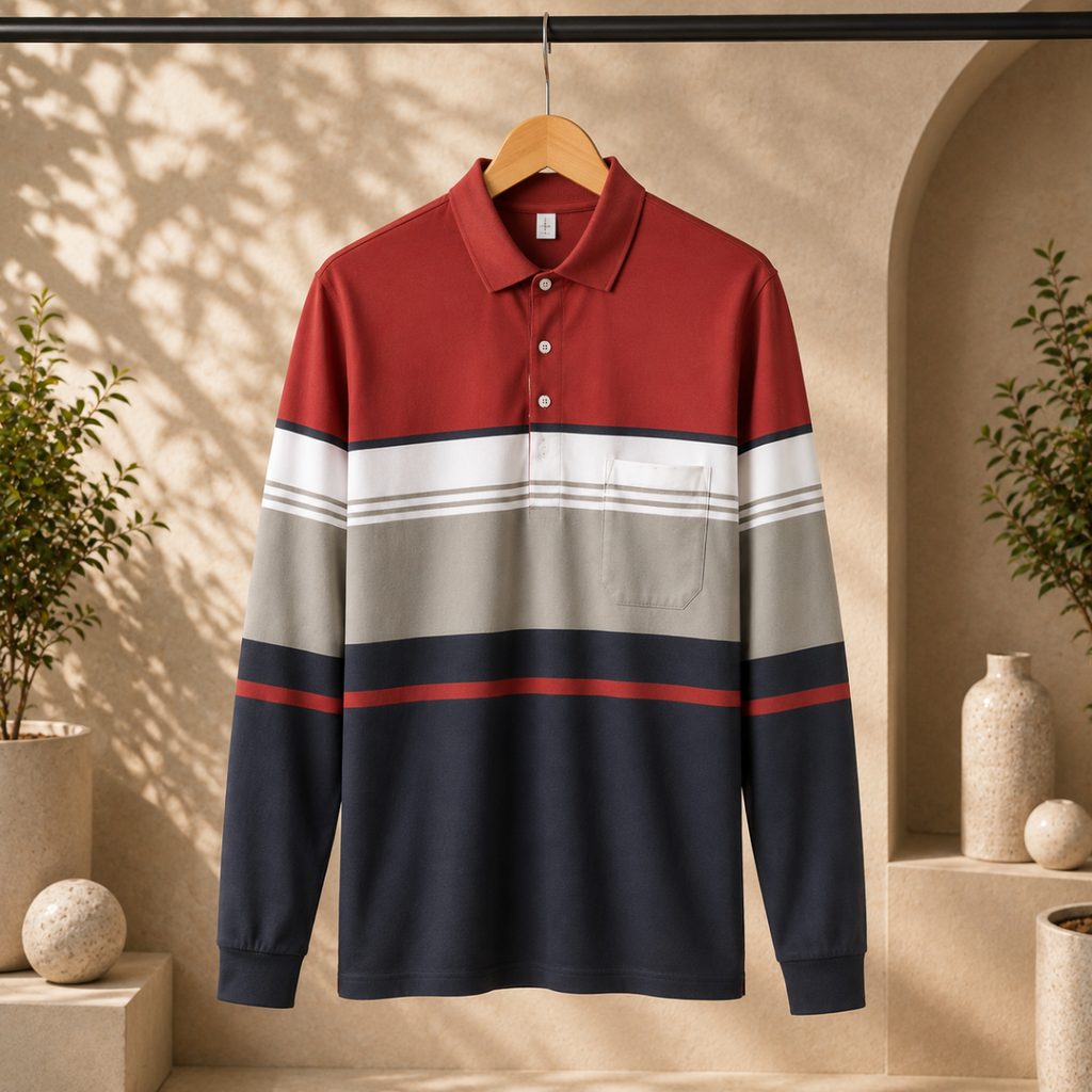 Men’s Stylish Polo T-Shirt for Smart Casual Look | C-03