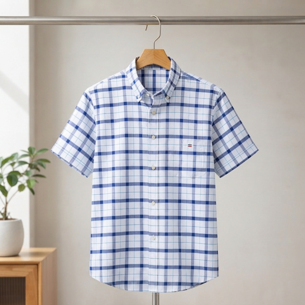 Men's Premium Checked Shirt | Stylish, Comfortable & Perfect for Everyday Wear  | HSS-37