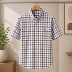 Men's Premium Checked Shirt | Stylish, Comfortable & Perfect for Everyday Wear  | HSS-33