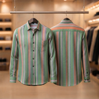 3 Formal Full Sleeve Printed Shirt For Men ( P6 )