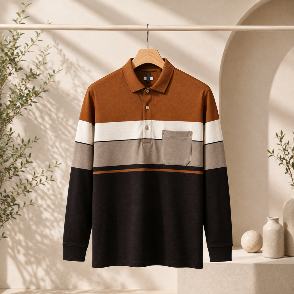 Men’s Stylish Polo T-Shirt for Smart Casual Look | C-05