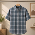 Men's Premium Checked Shirt | Stylish, Comfortable & Perfect for Everyday Wear | HSS-27
