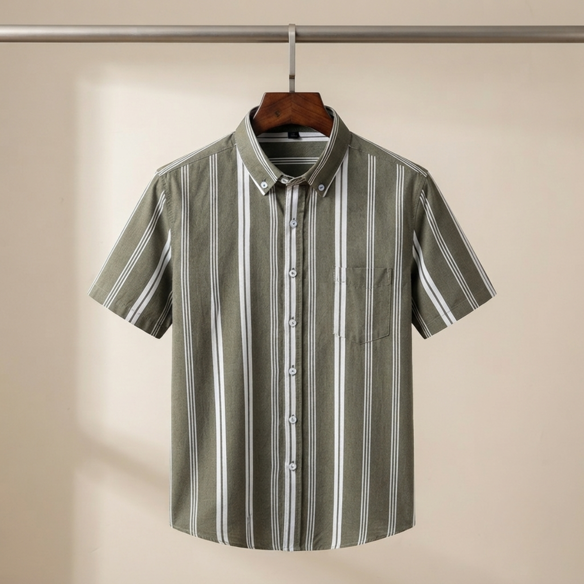 Men's Premium Striped Shirt | Stylish, Comfortable & Perfect for Everyday Wear