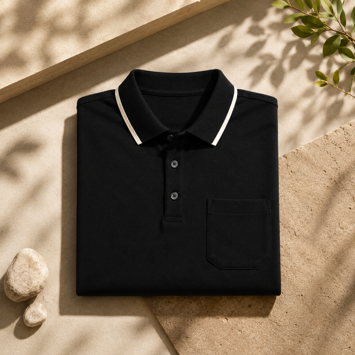 Men’s Stylish Polo T-Shirt for Smart Casual Look | C-08