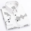 Men's Casual Printed Full Sleeve Shirt - Multicolor | FSS-4