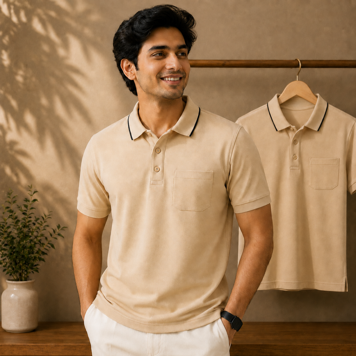 Men’s Stylish Polo T-Shirt for Smart Casual Look | C-11