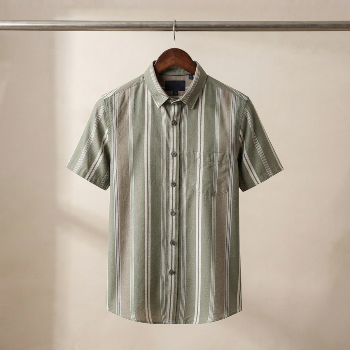 Men's Premium Striped Shirt | Stylish, Comfortable & Perfect for Everyday Wear | HSS-40