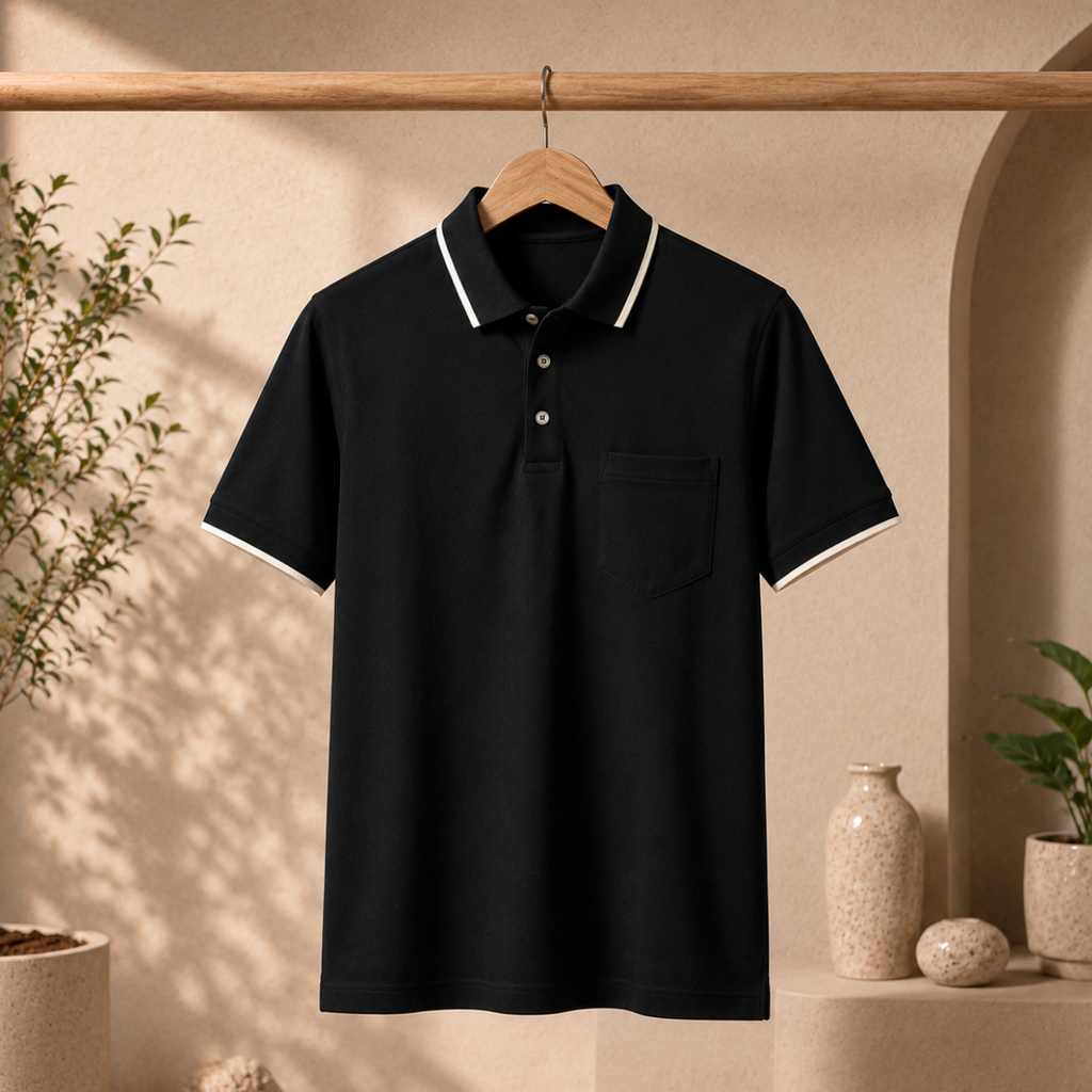 Men’s Stylish Polo T-Shirt for Smart Casual Look | C-08