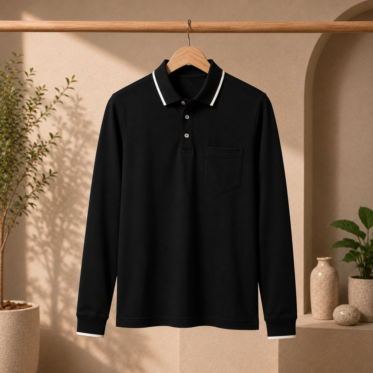 Men’s Stylish Polo T-Shirt for Smart Casual Look | C-08