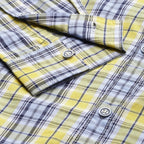 Premium Cotton Blue and Yellow Checked Shirt – Casual & Office Wear | CS-05
