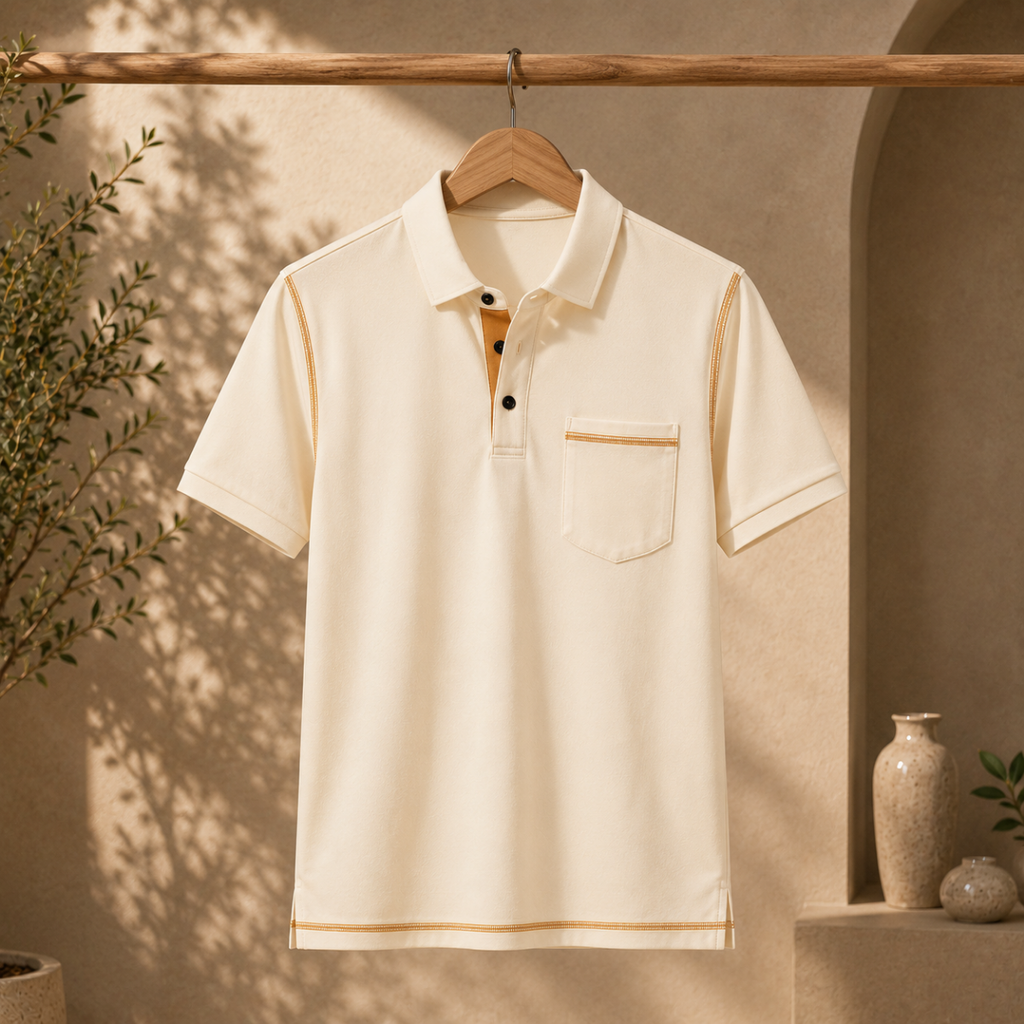 Men’s Stylish Polo T-Shirt for Smart Casual Look | C-09