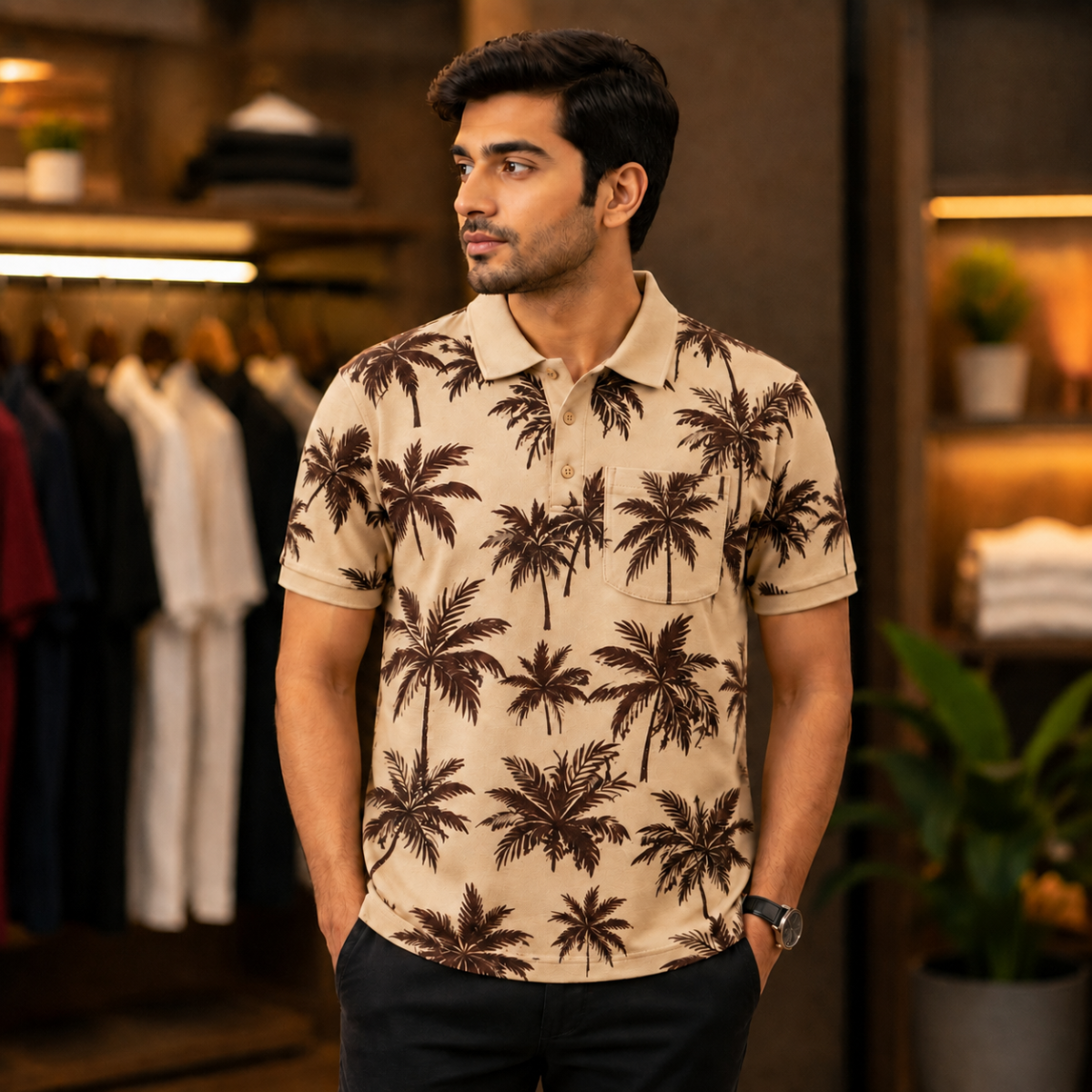 Men’s Stylish Polo T-Shirt for Smart Casual Look | C-07