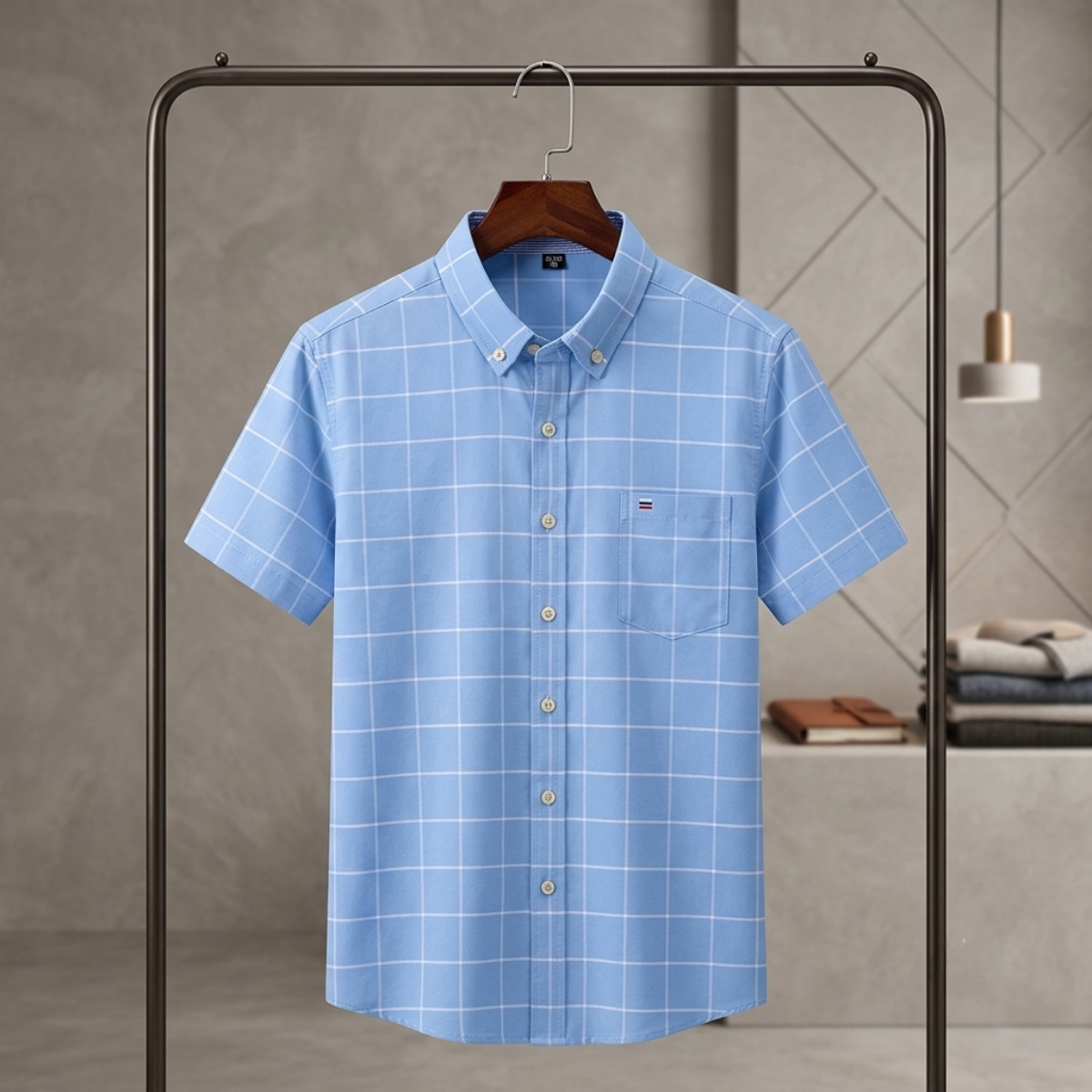 Men's Premium Checked Shirt | Stylish, Comfortable & Perfect for Everyday Wear   | FSS-27