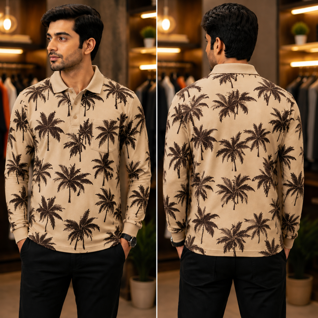 Men’s Stylish Polo T-Shirt for Smart Casual Look | C-07