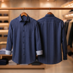 3 Formal Full Sleeve Printed Shirt For Men ( P10 )