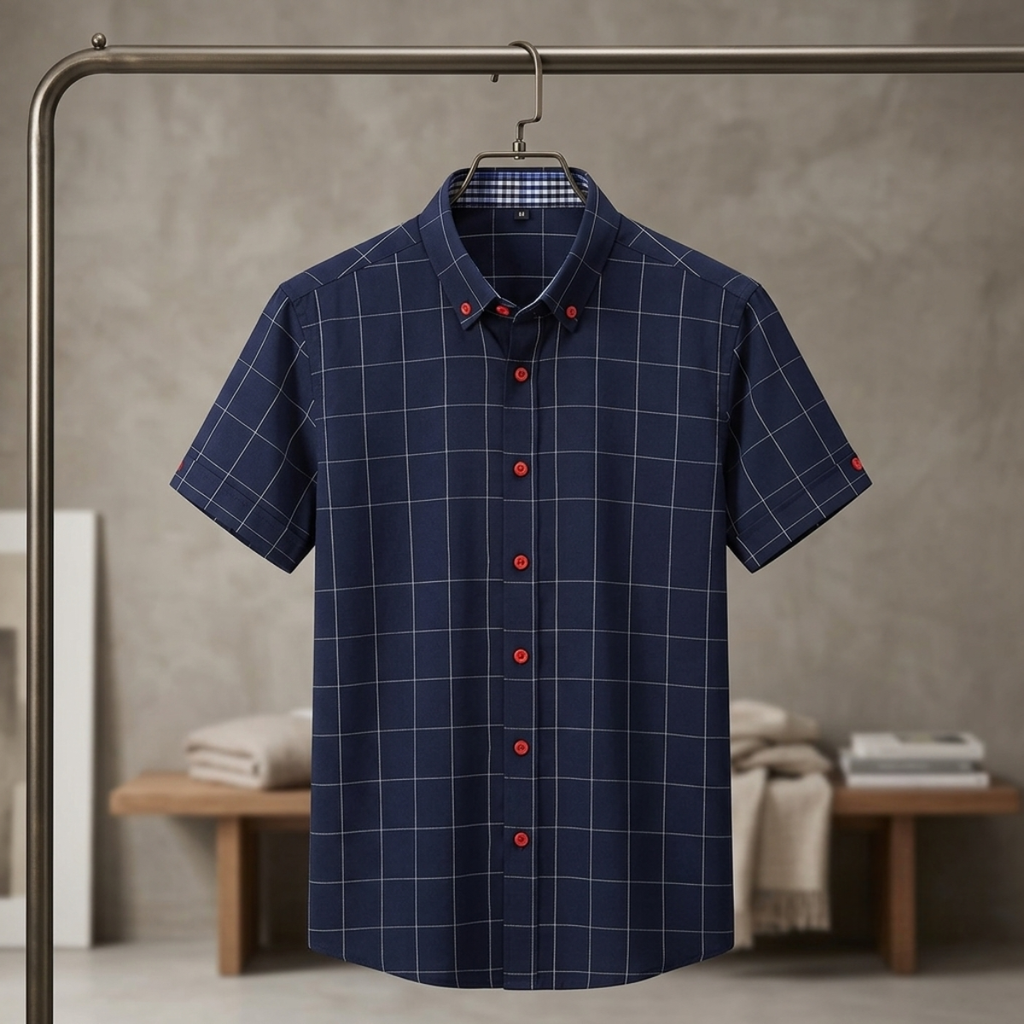 Men's Premium Checked Shirt | Stylish, Comfortable & Perfect for Everyday Wear | FSS-11