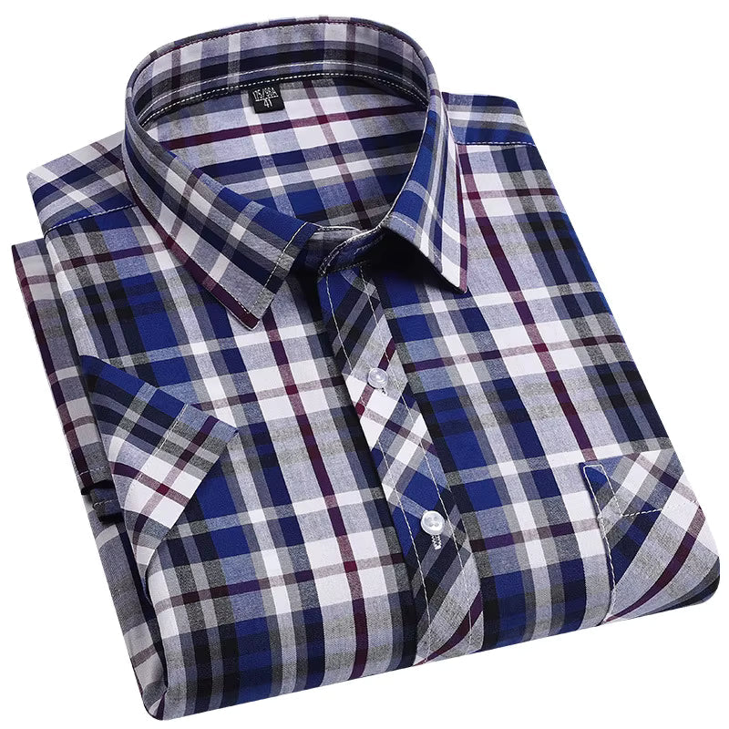 Men's Casual Printed Half Sleeve Shirt - Multicolor | HSS-31
