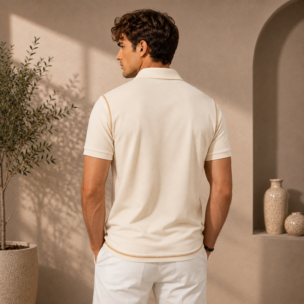 Men’s Stylish Polo T-Shirt for Smart Casual Look | C-09
