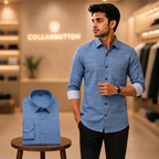 3 Formal Full Sleeve Printed Shirt For Men ( P11 )