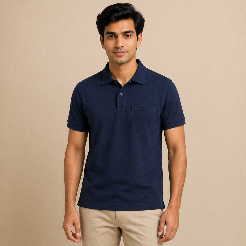 Men’s Stylish Polo T-Shirt for Smart Casual Look | C-14