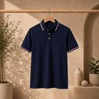 Men’s Stylish Polo T-Shirt for Smart Casual Look | C-12