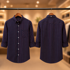 3 Formal Full Sleeve Printed Shirt For Men ( P12 )