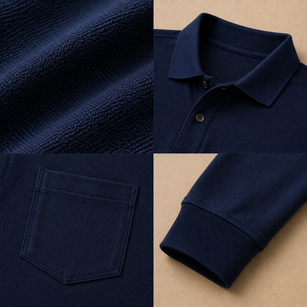 Men’s Stylish Polo T-Shirt for Smart Casual Look | C-14