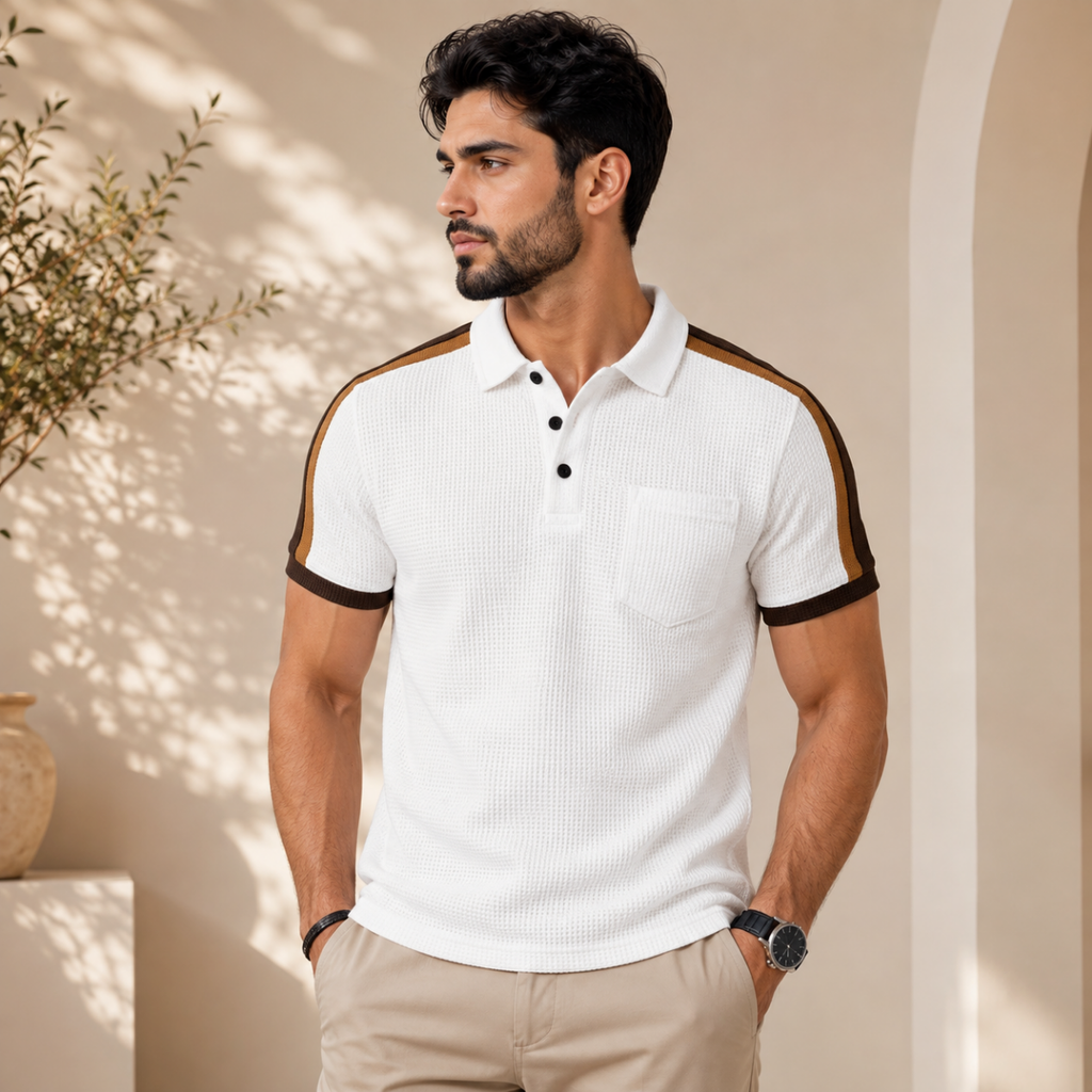 Men’s Stylish Polo T-Shirt for Smart Casual Look | C-13