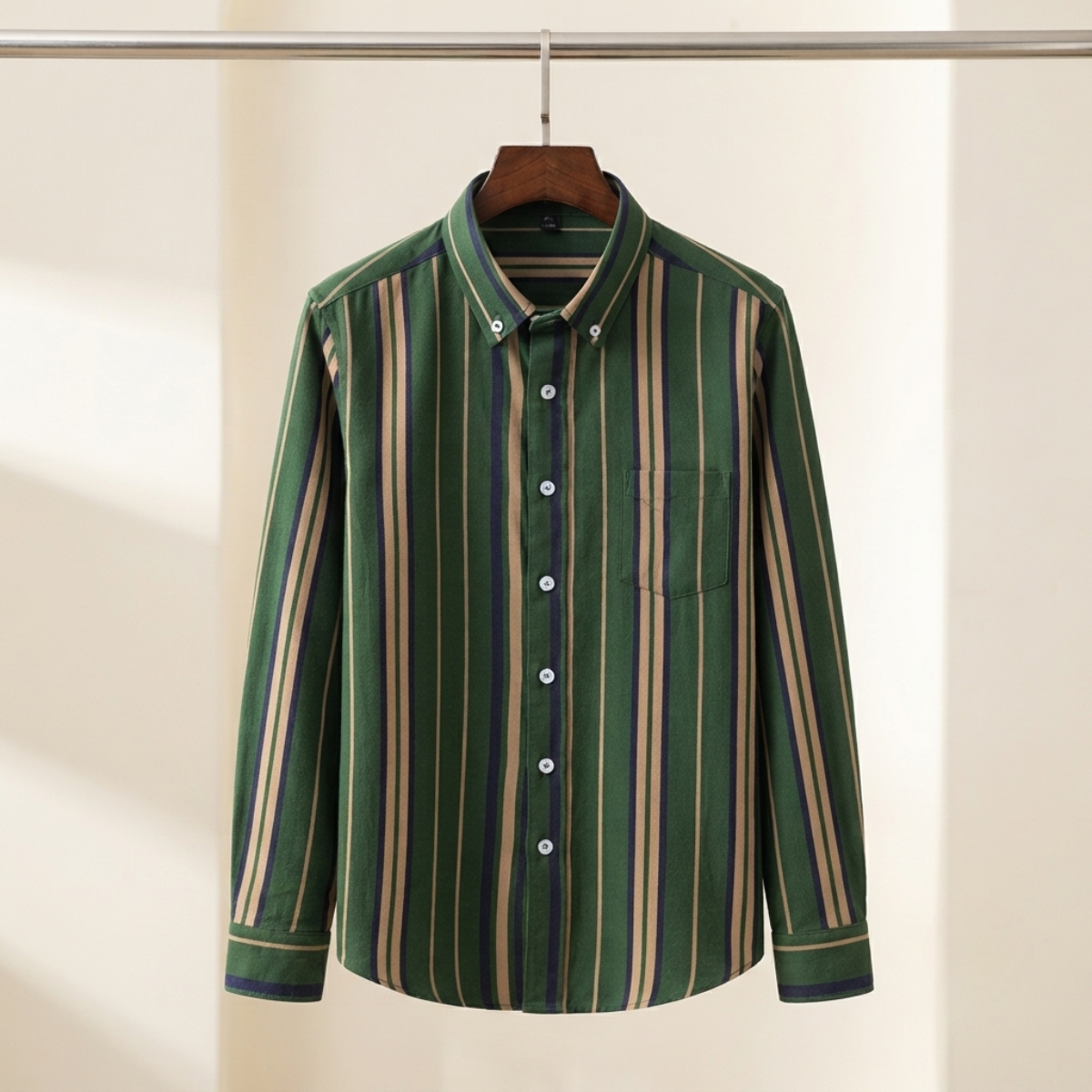 Men's Premium Striped Shirt | Stylish, Comfortable & Perfect for Everyday Wear