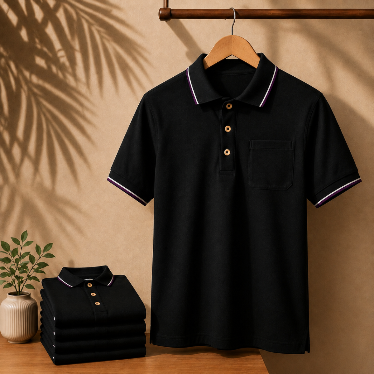 Men’s Stylish Polo T-Shirt for Smart Casual Look | C-02