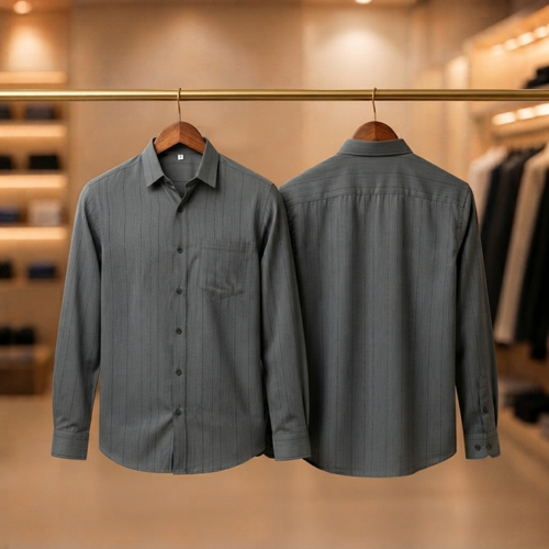 3 Formal Full Sleeve Printed Shirt For Men ( P14 )
