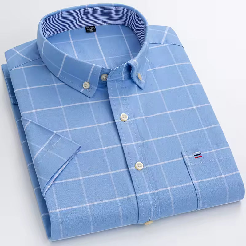 Men's Casual Printed Half Sleeve Shirt - Multicolor | HSS-41