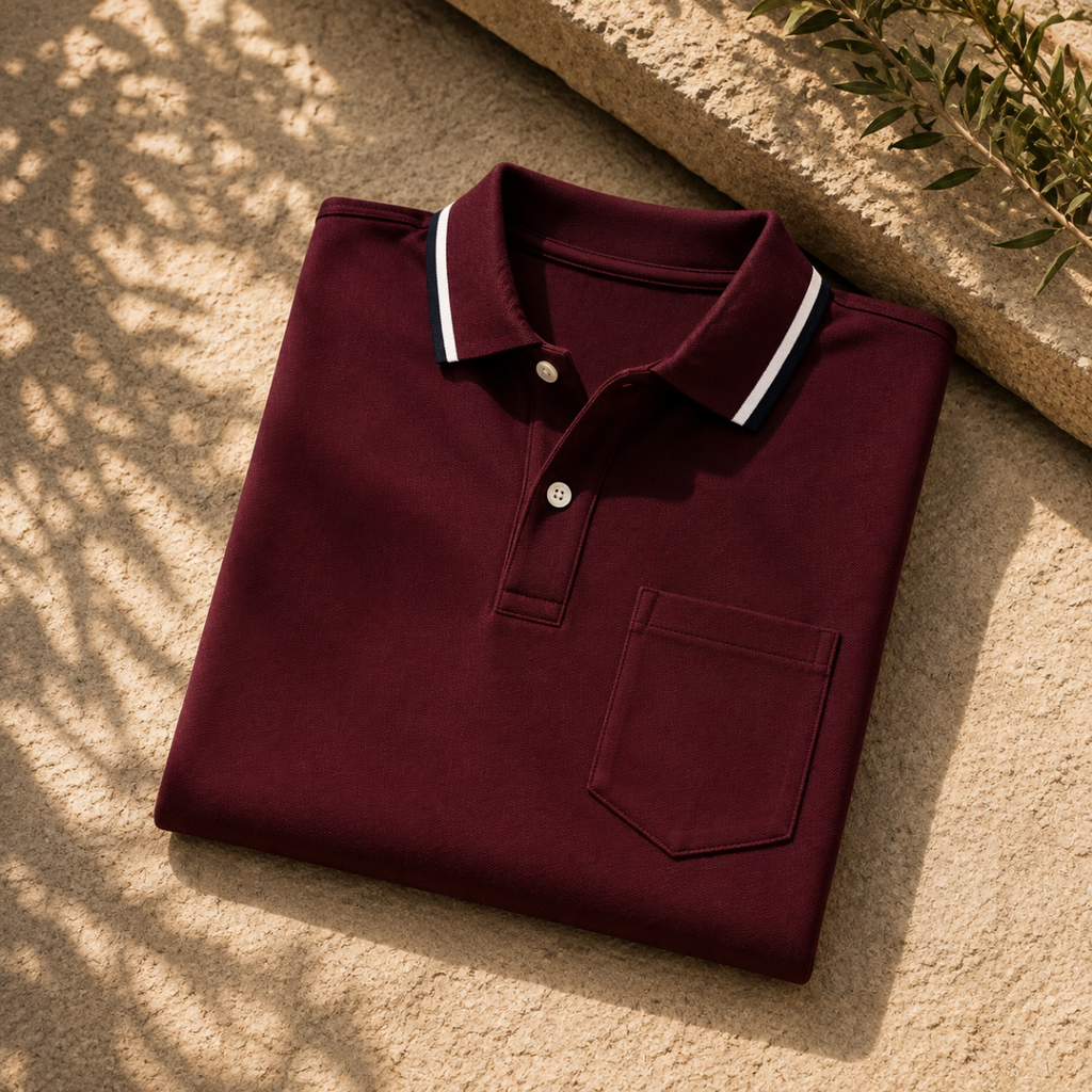 Men’s Stylish Polo T-Shirt for Smart Casual Look | C-15