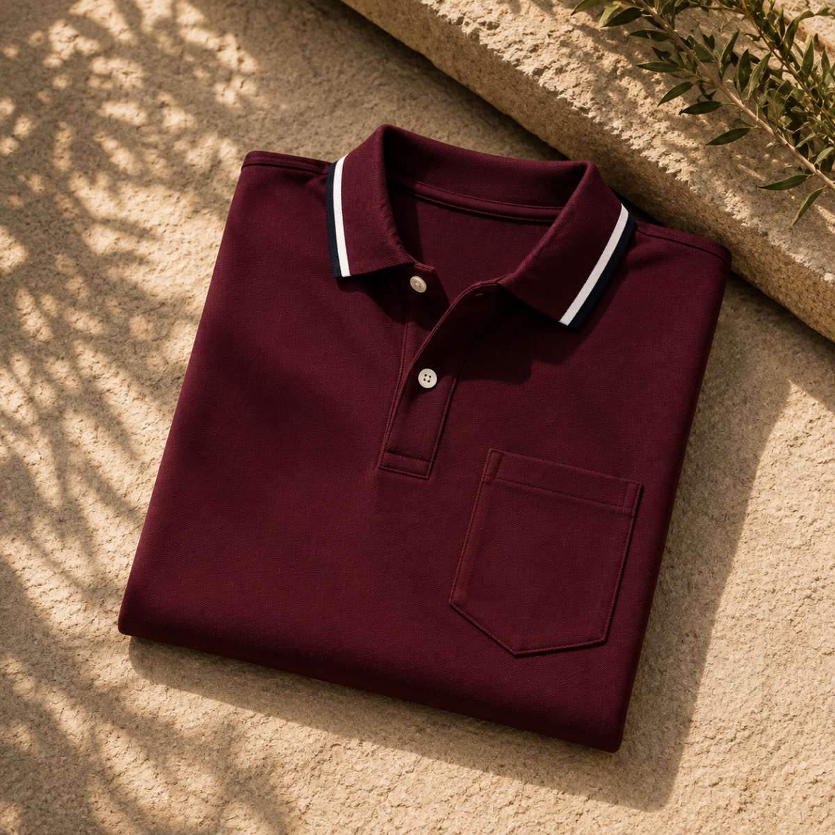 Men’s Stylish Polo T-Shirt for Smart Casual Look | C-15