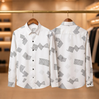 3 Formal Full Sleeve Printed Shirt For Men ( P15 )