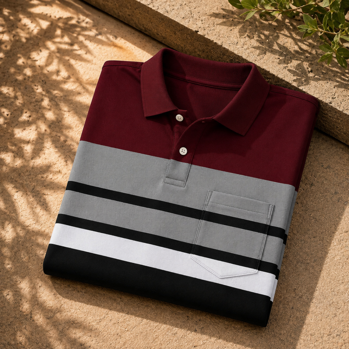 Men’s Stylish Polo T-Shirt for Smart Casual Look | C-16