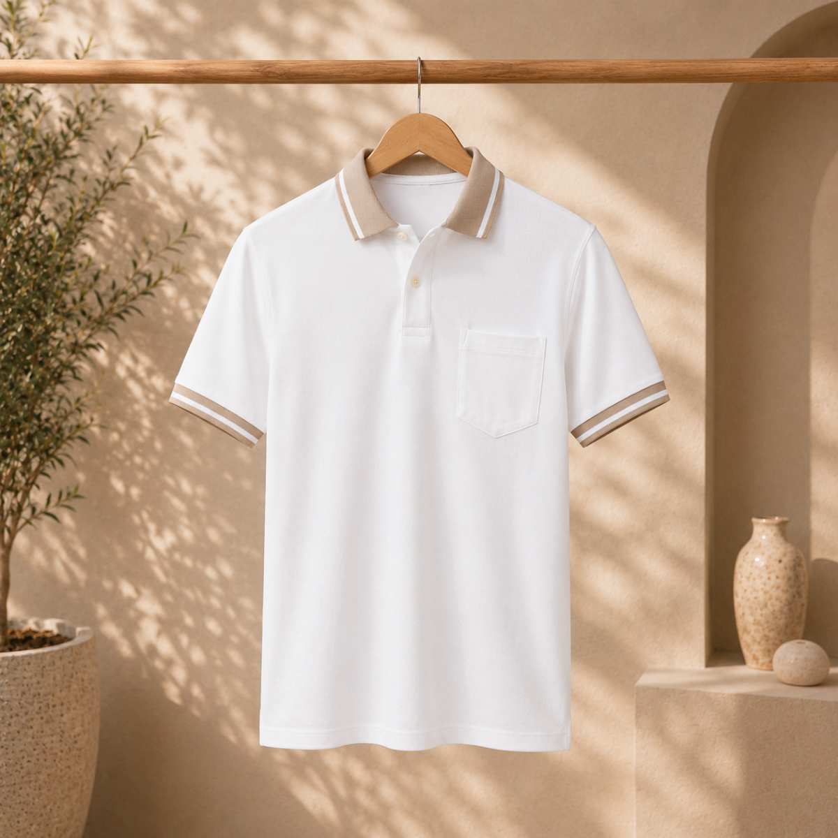 Men’s Stylish Polo T-Shirt for Smart Casual Look | C-17