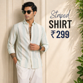 Men's Striped Shirt (MSS-14)