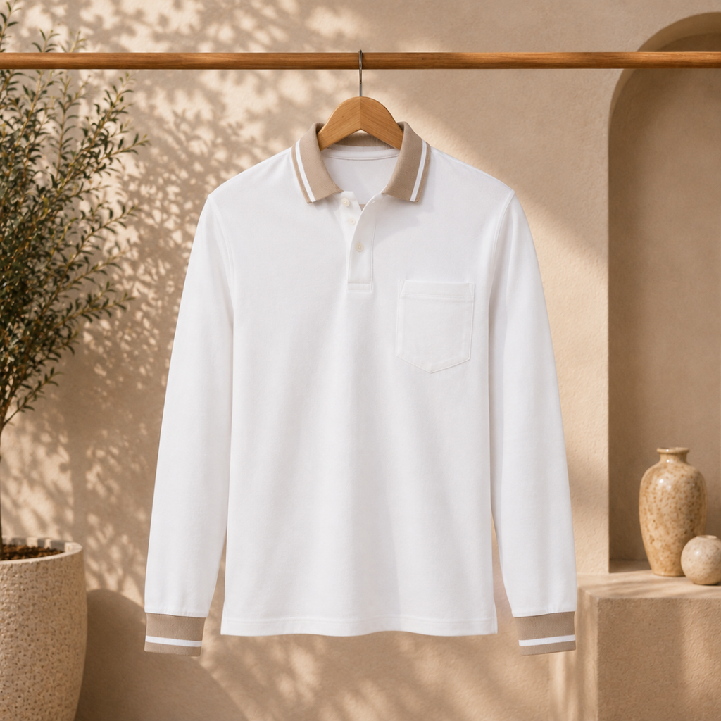 Men’s Stylish Polo T-Shirt for Smart Casual Look | C-17