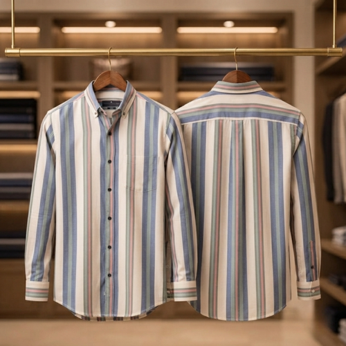 3 Formal Full Sleeve Printed Shirt For Men ( P2 )