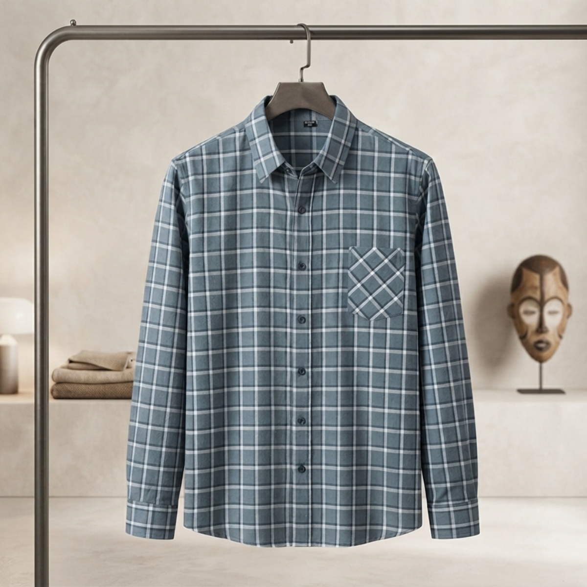 Men's Premium Checked Shirt | Stylish, Comfortable & Perfect for Everyday Wear