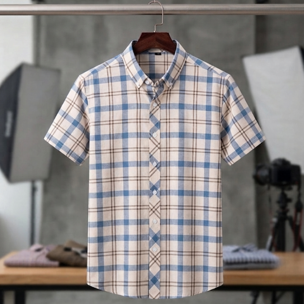 Men's Premium Checked Shirt | Stylish, Comfortable & Perfect for Everyday Wear  | FSS-30