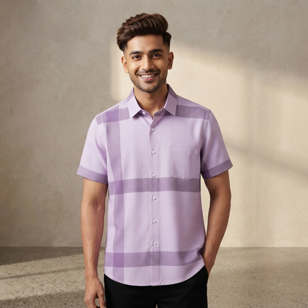 Men's Premium Striped Shirt | Stylish, Comfortable & Perfect for Everyday Wear | FSS-45