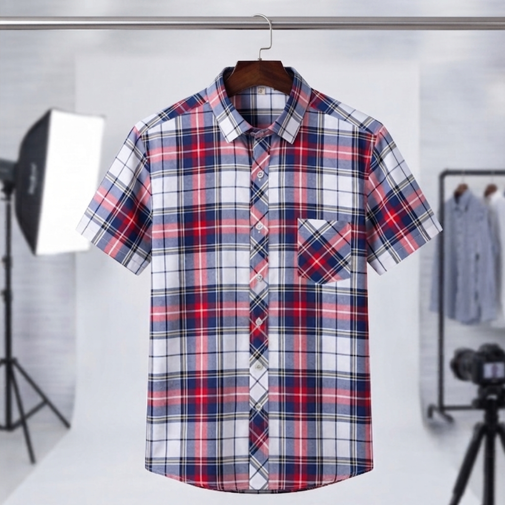 Men's Premium Checked Shirt | Stylish, Comfortable & Perfect for Everyday Wear | HSS-4