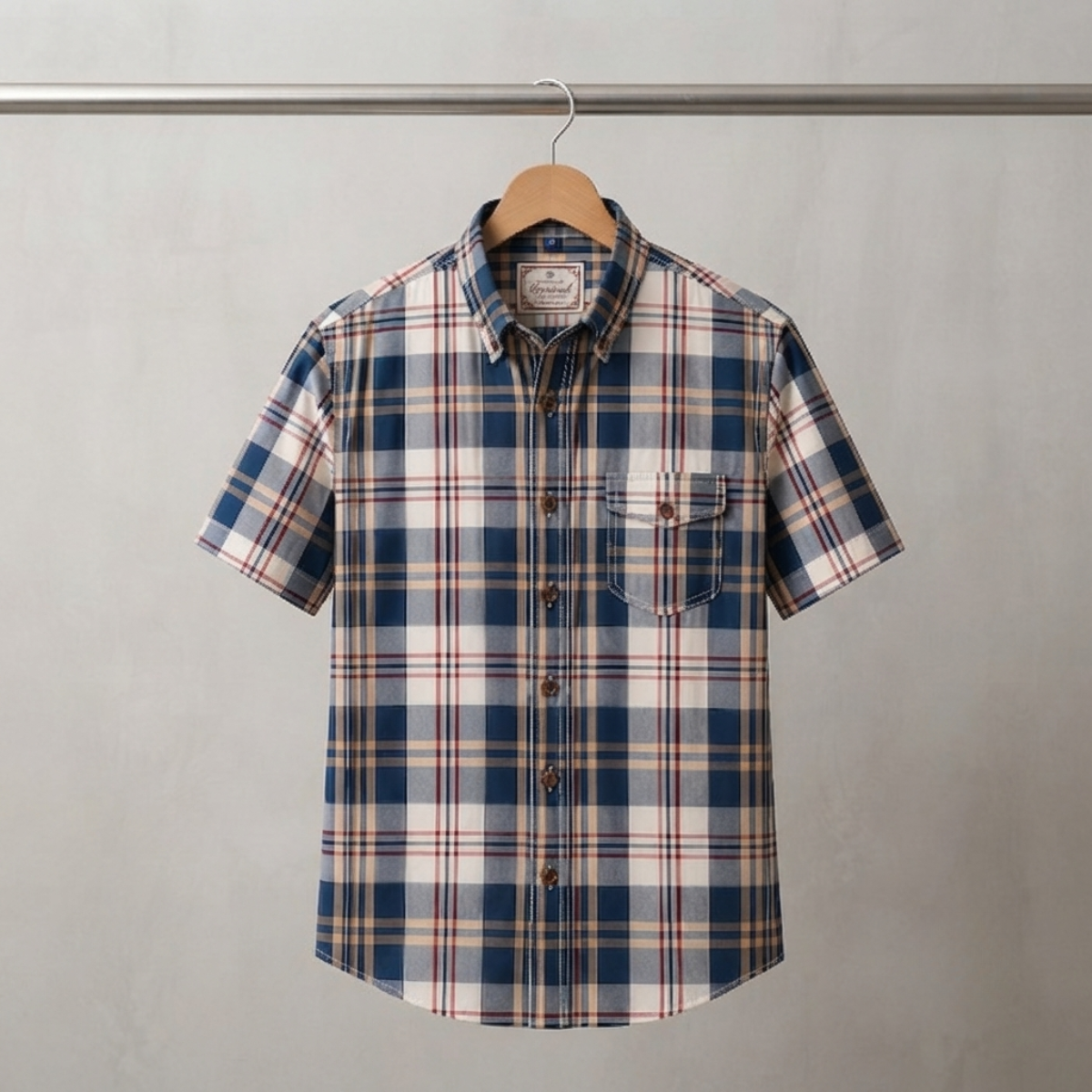 Men's Premium Checked Shirt | Stylish, Comfortable & Perfect for Everyday Wear  | FSS-22