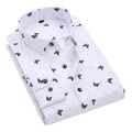 Men's Casual Printed Full Sleeve Shirt - Multicolor | FSS-61