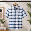 Men's Premium Checked Shirt | Stylish, Comfortable & Perfect for Everyday Wear | HSS-42